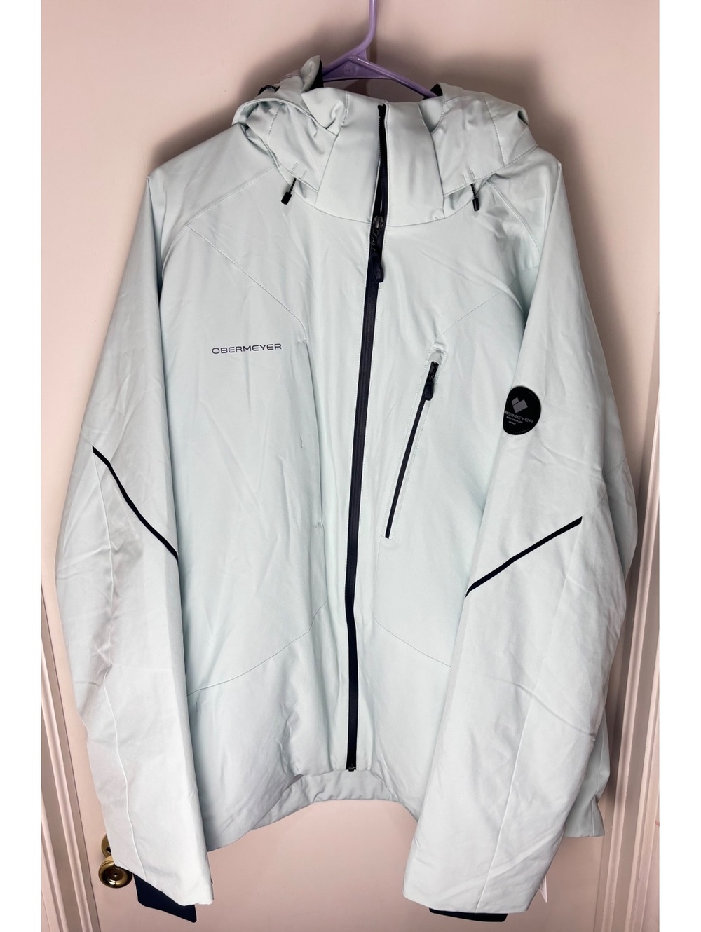 Obermeyer Raze Jacket Women’s 2XL Glacial Ice Ski Snowboard 15K Waterproof NWT
